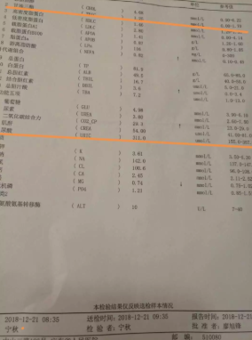 尋氫控癌有驚喜——她的血脂尿酸正常啦！